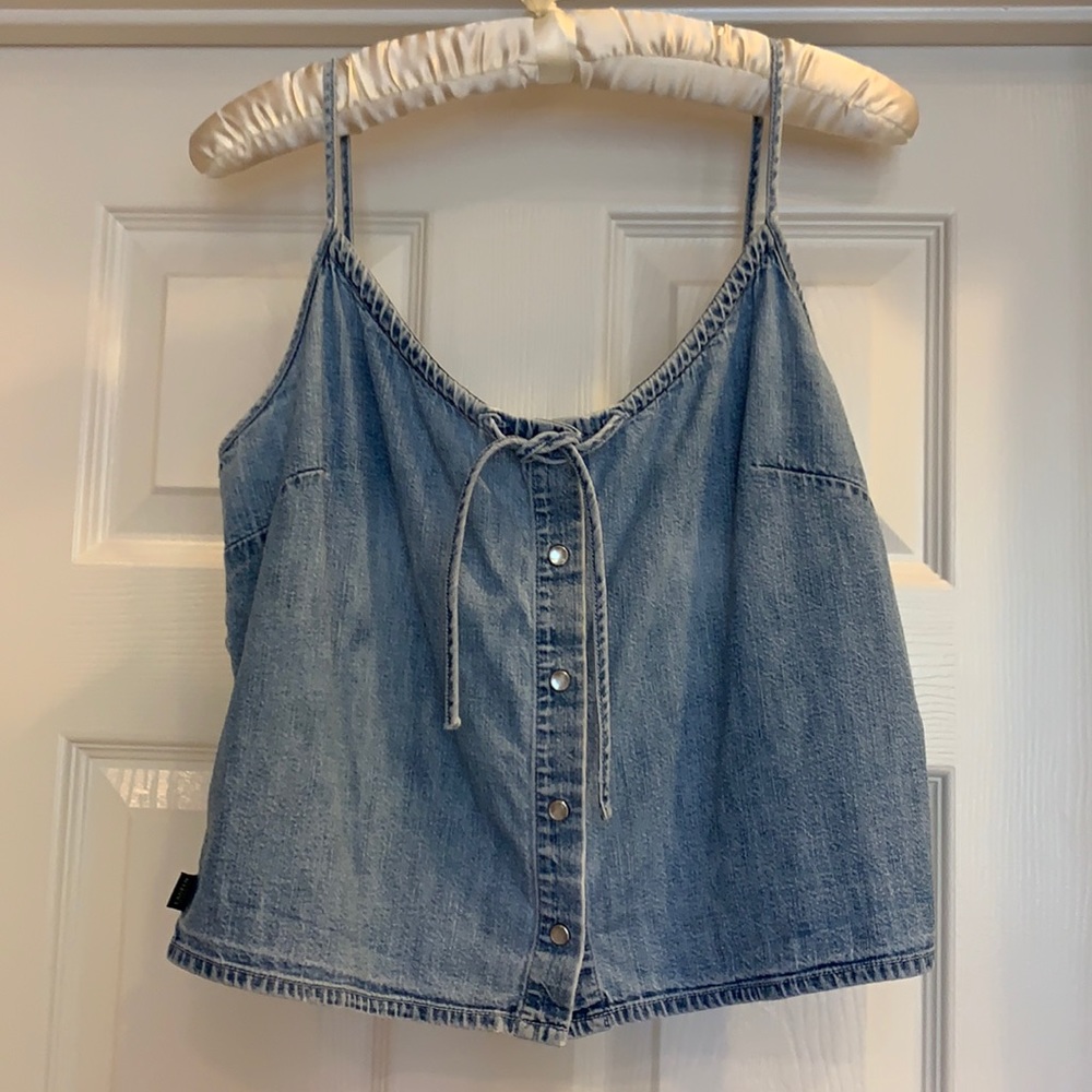 Lauren Jeans cute denim top